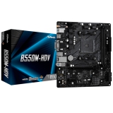 PLACA MÃE AM4 ASROCK B550M-HDV DVI/DDR4/S/R/V/HDMI