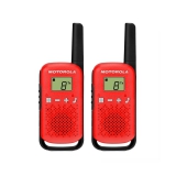 TALK ABOUT MOTOROLA T-110 16MILHAS/25KM PRETO/VERMELHO