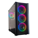 GABINETE SATELLITE GAMER 4 FAN 2400K