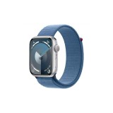 RELOGIO APPLE WATCH S9 45MM MR9F3LL/A GPS SILVER BLUE S/L