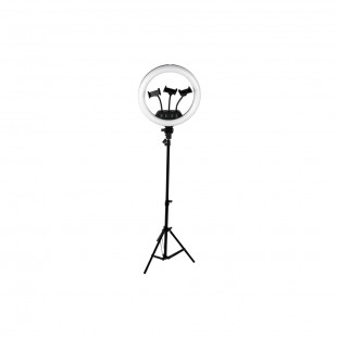 LAMPADA RING LIGHT ECOPOWER EP-6616 3CORES USB C/ SUPORTE 18