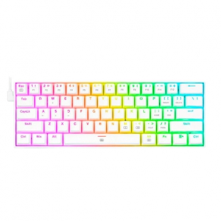 TECLADO GAMER REDRAGON K630W-RGB WHITE