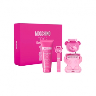 MOSCHINO TOY2 KIT BUBBLE GUM FEM 100ML EDT+10ML +BODY 100ML