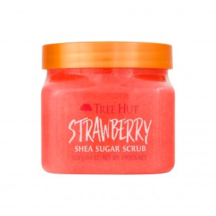 ESFOLIANTE TREE HUT STRAWBERRY SHEA SUGAR SCRUB 510ML