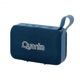SPEAKER QUANTA PORTÁTIL QTSPS80 AZUL BT/USB/IPX5