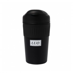 COPO TERMICO LUO COFFEE MUGS LU-4782 PRETO 510ML