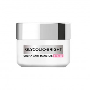 CREME FACIAL LOREAL GLYCOLIC BRIGHT DIA ANTI MANCHAS FPS30 50ML