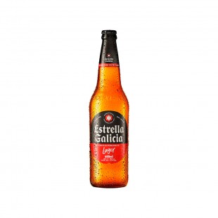 BEBIDA CERVEJA ESTRELLA GALICIA GARRAFA 600ML 990218*