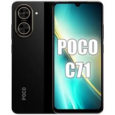 CELULAR XIAOMI POCO C71 4G 3+64GB GLOBAL BLACK@