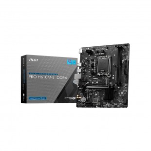 PLACA-MÃE 1700 MSI H610M-S PRO HDMI/S/V/R/DDR4/M.2/MATX 911-7E44-013