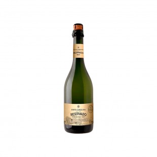 BEBIDA ESPUM SANTA CAROLINA CHILE 1875 BRUT ESPUMANTE SECO 750ML 701586