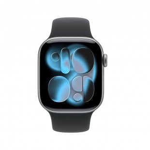RELOGIO APPLE WATCH S11 42MM MEQW4LW/A GPS SPACE GRAY AL BLACK