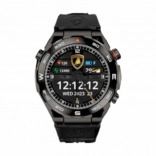 RELOGIO LAMBORGHINI SMART WATCH AVENTADOR ULTIMATE LB-SW V12GT BLACK