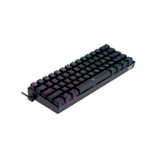 TECLADO USB GAMER REDRAGON K630RGB DRAGONBORN BLACK RED SW-RED ESP