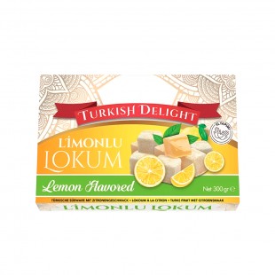 CHOCOLATE TURCO LOKMAS LEMON FLAVORED 300G 