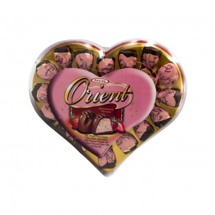BOMBOM TAYAS ORIENT STRAWBERRY FLAVOUR 193G CORAÇAO