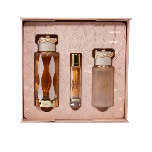 LATTAFA TERIAQ KIT FEM 100ML EDP+12ML+FRESH HAIR MIST 50ML