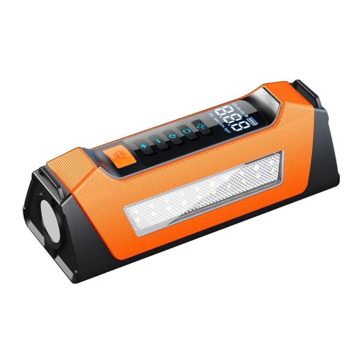 CARREGADOR PORTATIL JUMP STARTER PS-219 P/BATERIA DE CARRO ORANGE*