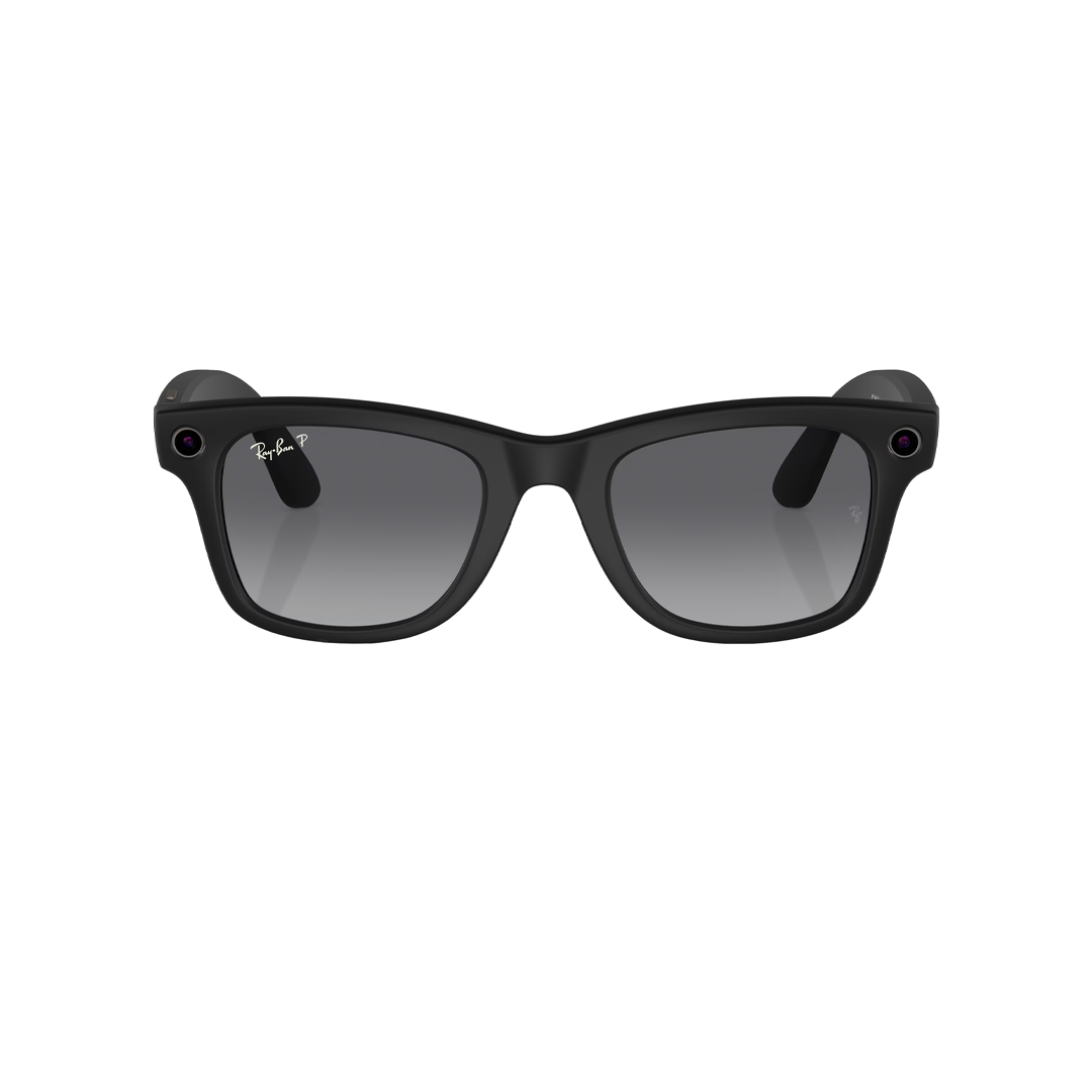 OCULOS RAY-BAN META WAYFARER G1 RW4006 MATTE BK POLAR GRADIENT GRAPHIT