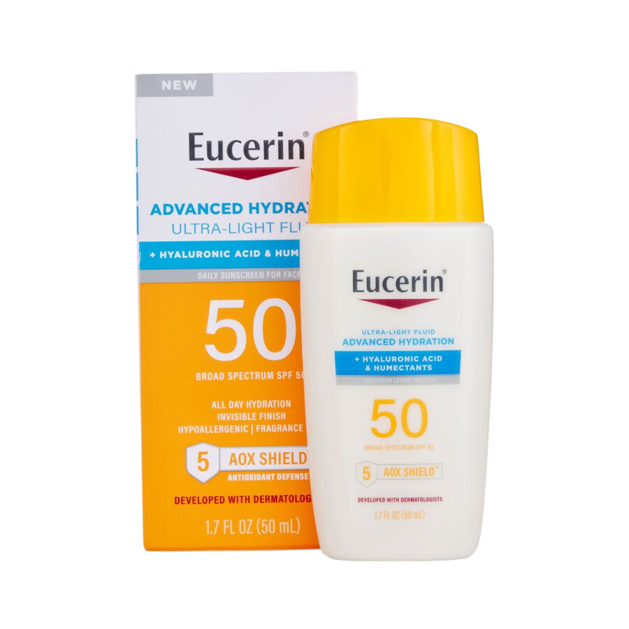 Protetor Solar Eucerin Advanced Hydration Ultra Light SPF50 50ML
