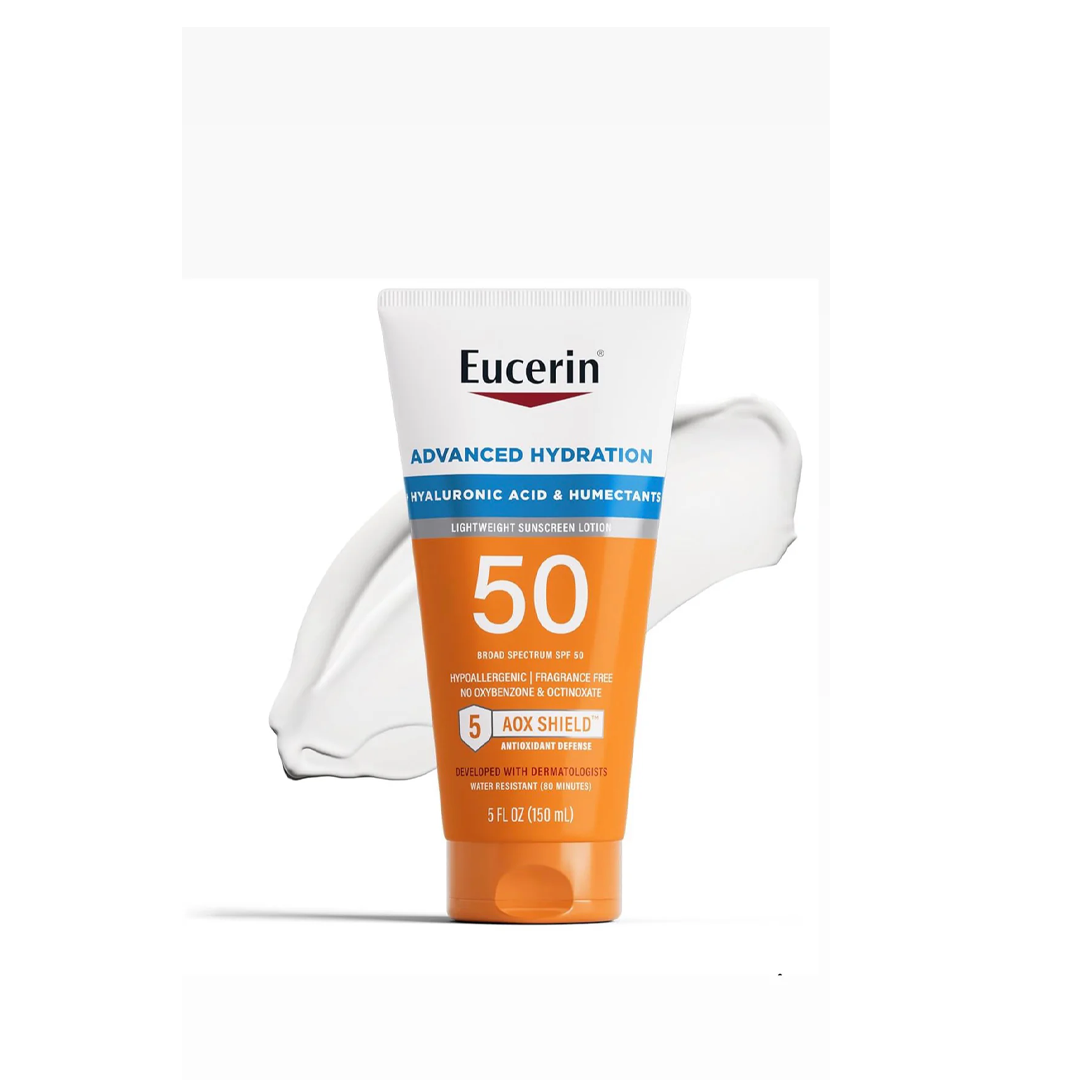 PROTETOR SOLAR EUCERIN ADVANCED HYDRATION SPF50 150ML