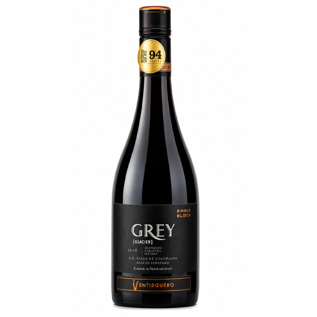 BEB VINHO CHI VENTISQUERO GREY GLACIER G.CARINHENA NATARO 750ML