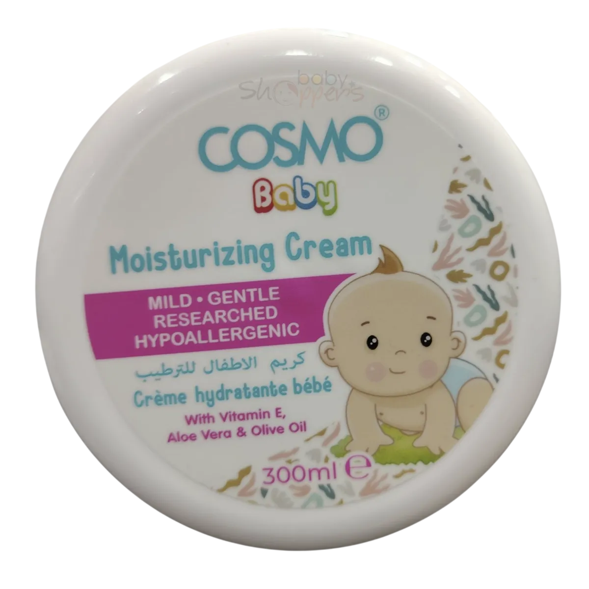 Creme Hidratante Cosmo Baby Moisturizing Cream 300ML