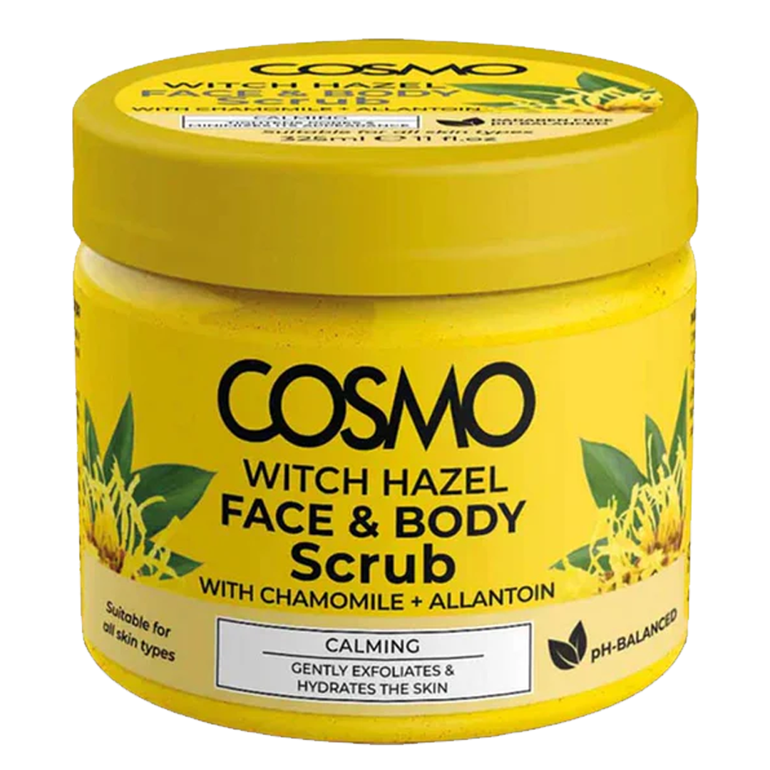 Mascara Cosmo Witch Hazel FACE Y BODY SCUB 325ML