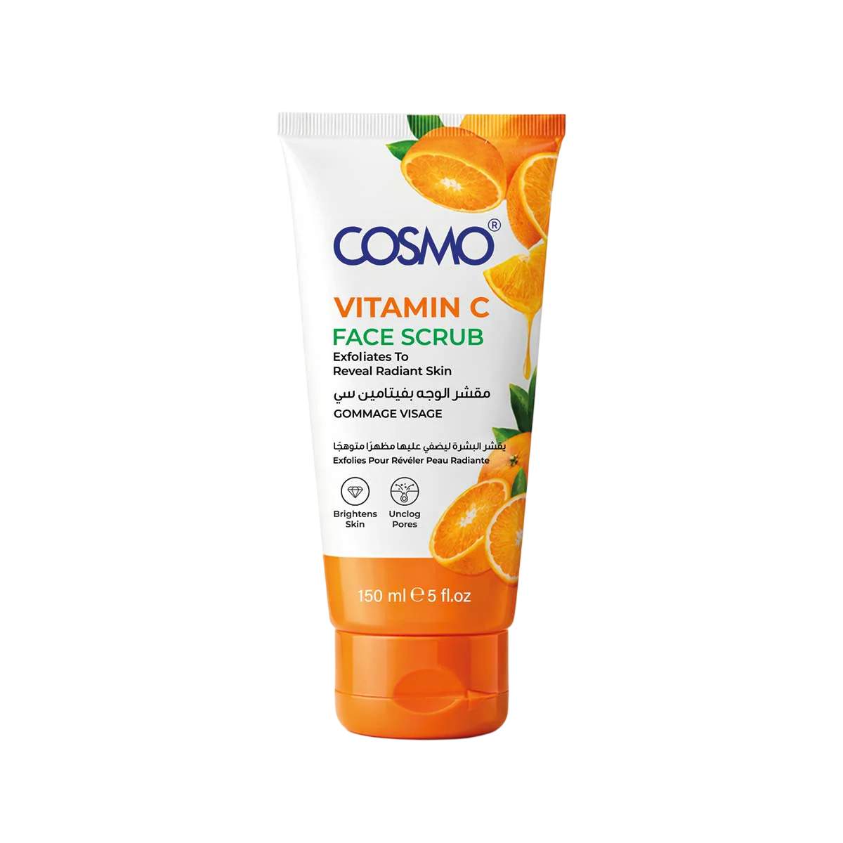 EXFOLIANTE FACIAL COSMO VITAMIN C FACE SCRUB 150ML