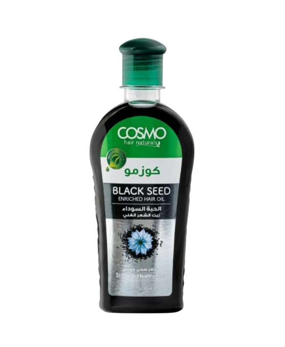 OLEO P/Cabelo Cosmo HAIR Naturals Black SEED 200ML