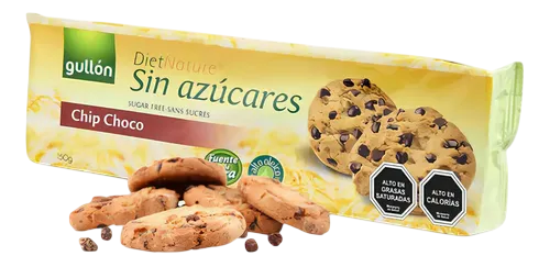 Biscoito Gullon CHIP Choco S/Azucares 150G