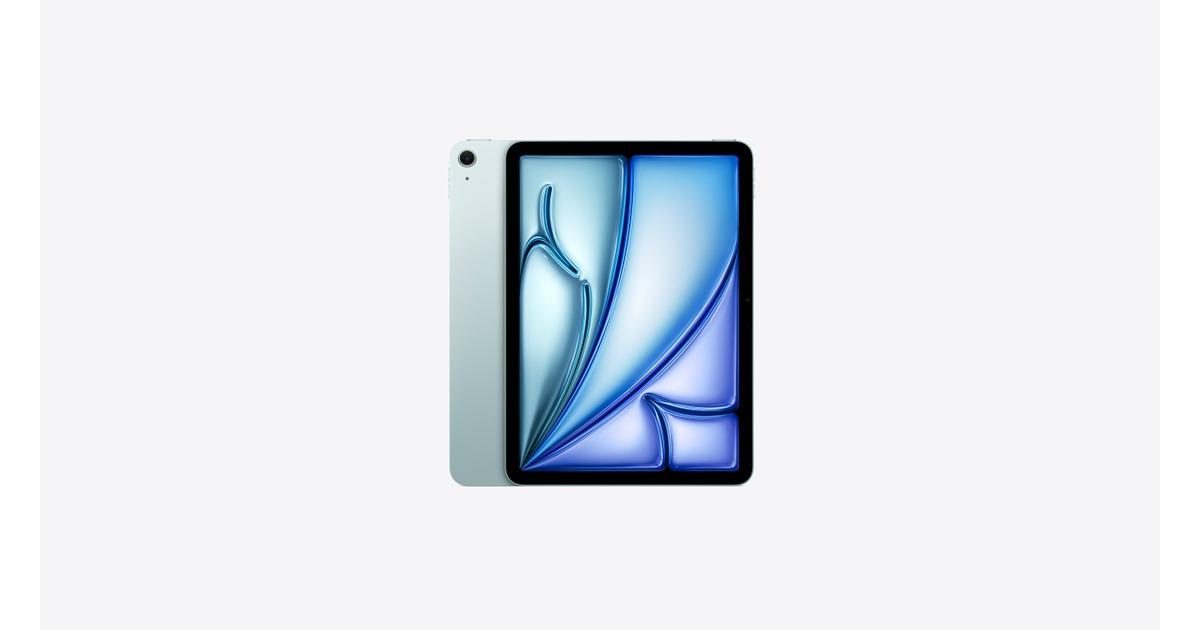 IPAD AIR APPLE M2 6TH MV1Q3LL/A 128GB/11"/BLUE/WIFI/BROWN BOX