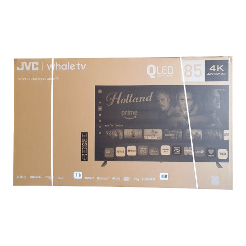 TV LED 85" JVC LT-85NQ7165U SMART UHD 4K/OPT/DIG/BT/QLED