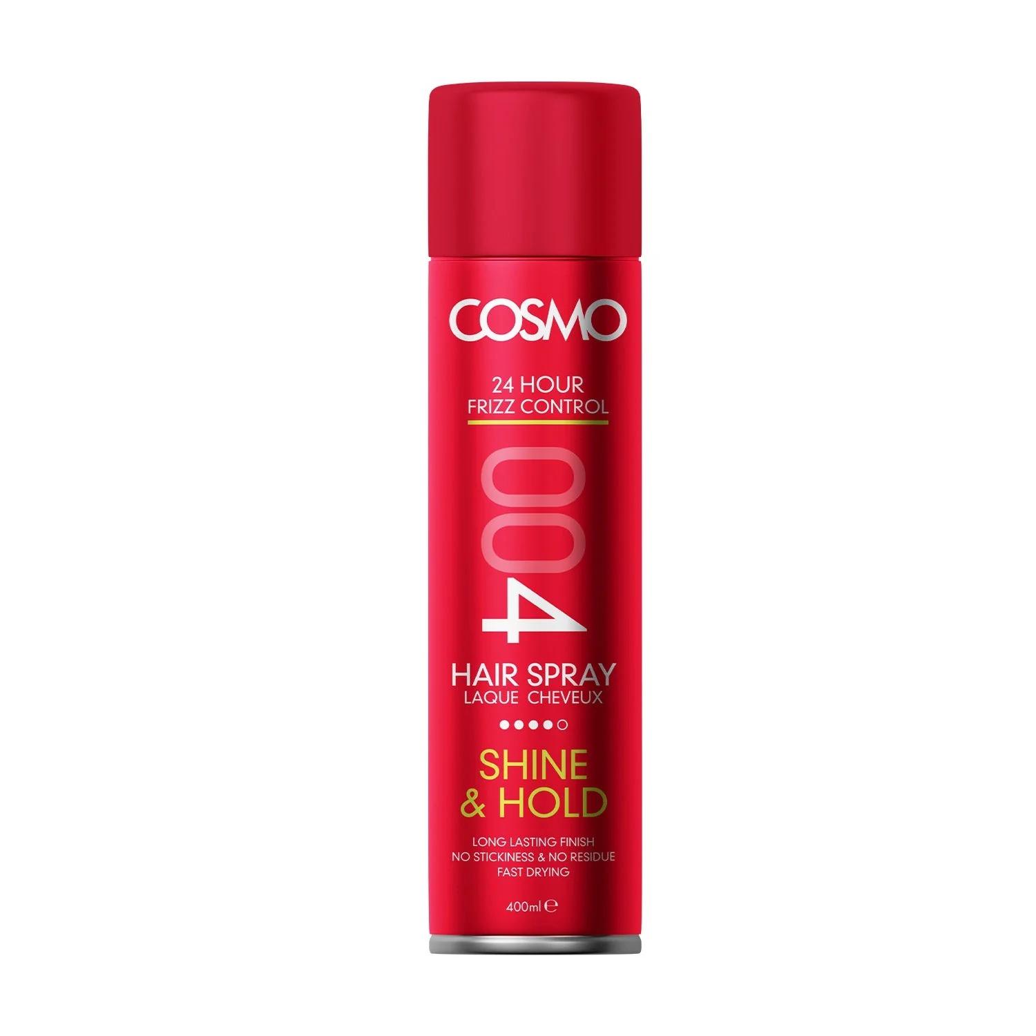 SPRAY P/CABELO COSMO SHINE Y HOLD 004 400ML