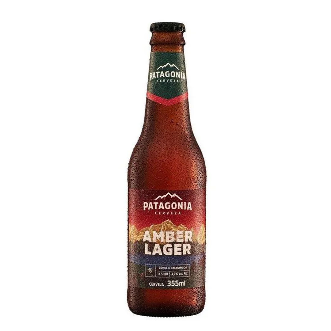 BEB CERVEJA PATAGONIA AMBER LAGER GARRAFA 730ML