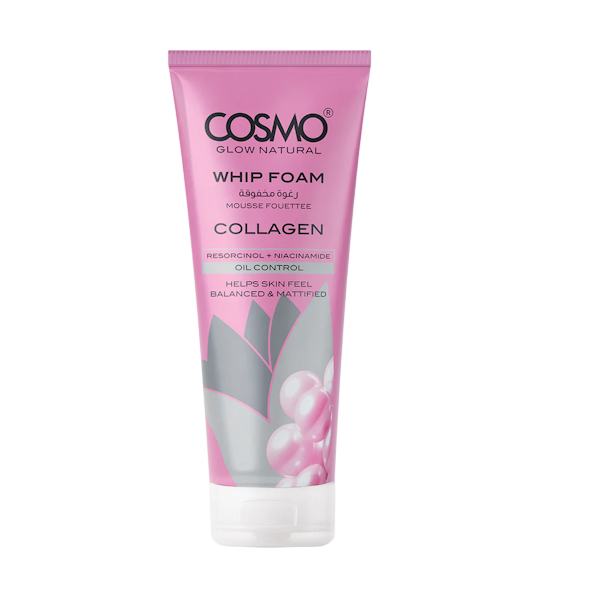 CREME LIMPADOR FACIAL COSMO GLOW NATURAL COLLAGEN 100G