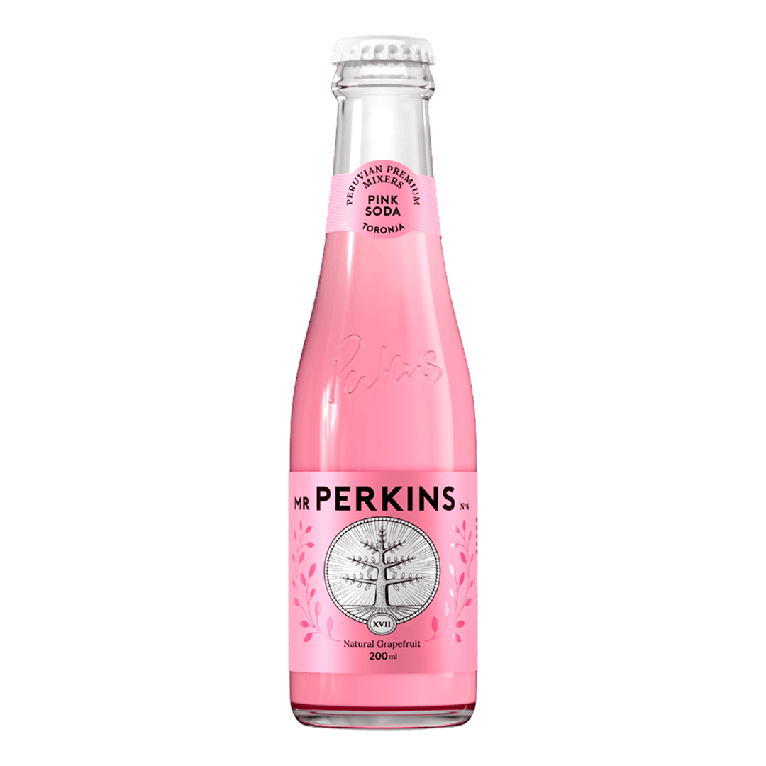BEB AGUA TONICA MR PERKINS PINK SODA 200ML