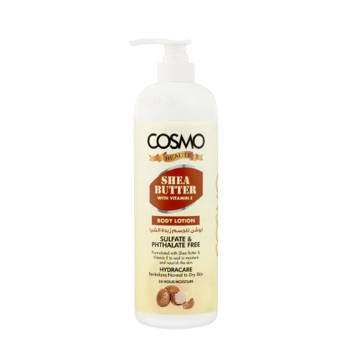 CREME CORPORAL COSMO SHEA BUTTER WITH VITAMIN E 1L
