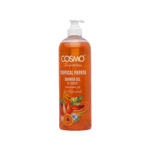Sabonete Liquido Cosmo Temptation Tropical Papaya Shower GEL 1LT 1988
