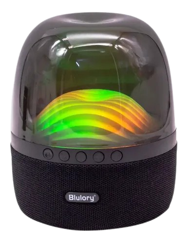 SPEAKER BLULORY X-BASS BS-801 BLACK BT/COLOURFUL 360