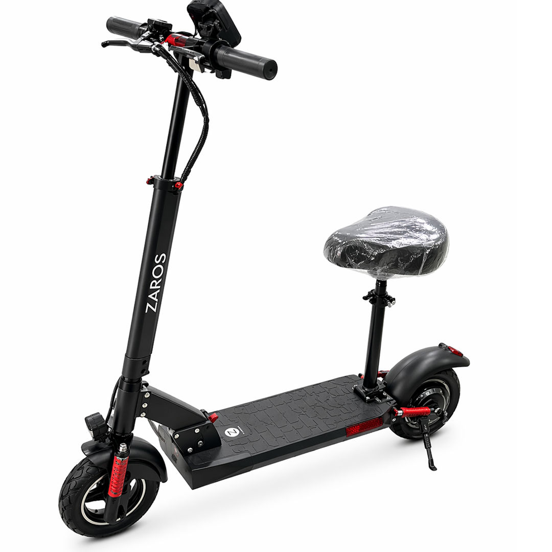 PATINETE ELETRICO 10" ZAROS M4 PRO PRETO C/CAMARA 500W 10.4MAH + BANCO