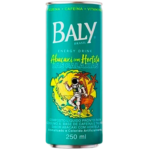 BEB ENERGETICO BALY ENERGY DRINK ABACACHI C/ MENTA LATA 250ML