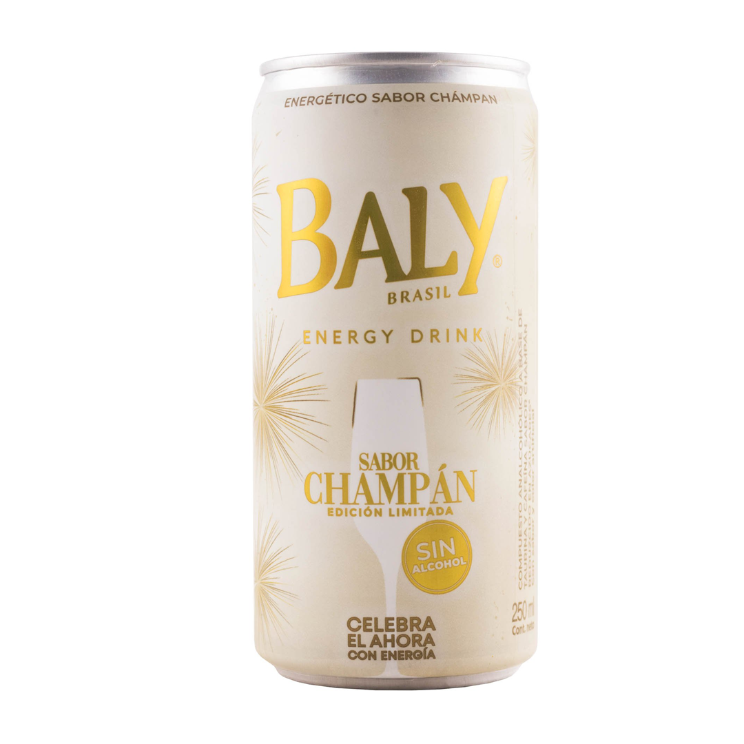 BEB ENERGETICO BALY ENERGY CHAMPAGNE LATA 250ML