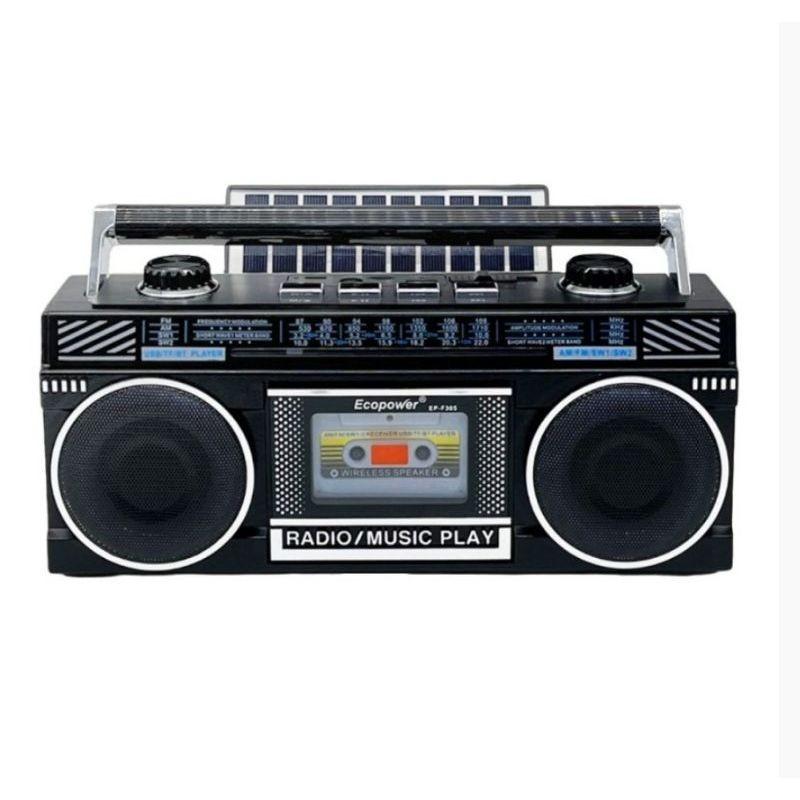 RADIO PORTATIL ECOPOWER EP-F305 BT/SOLA