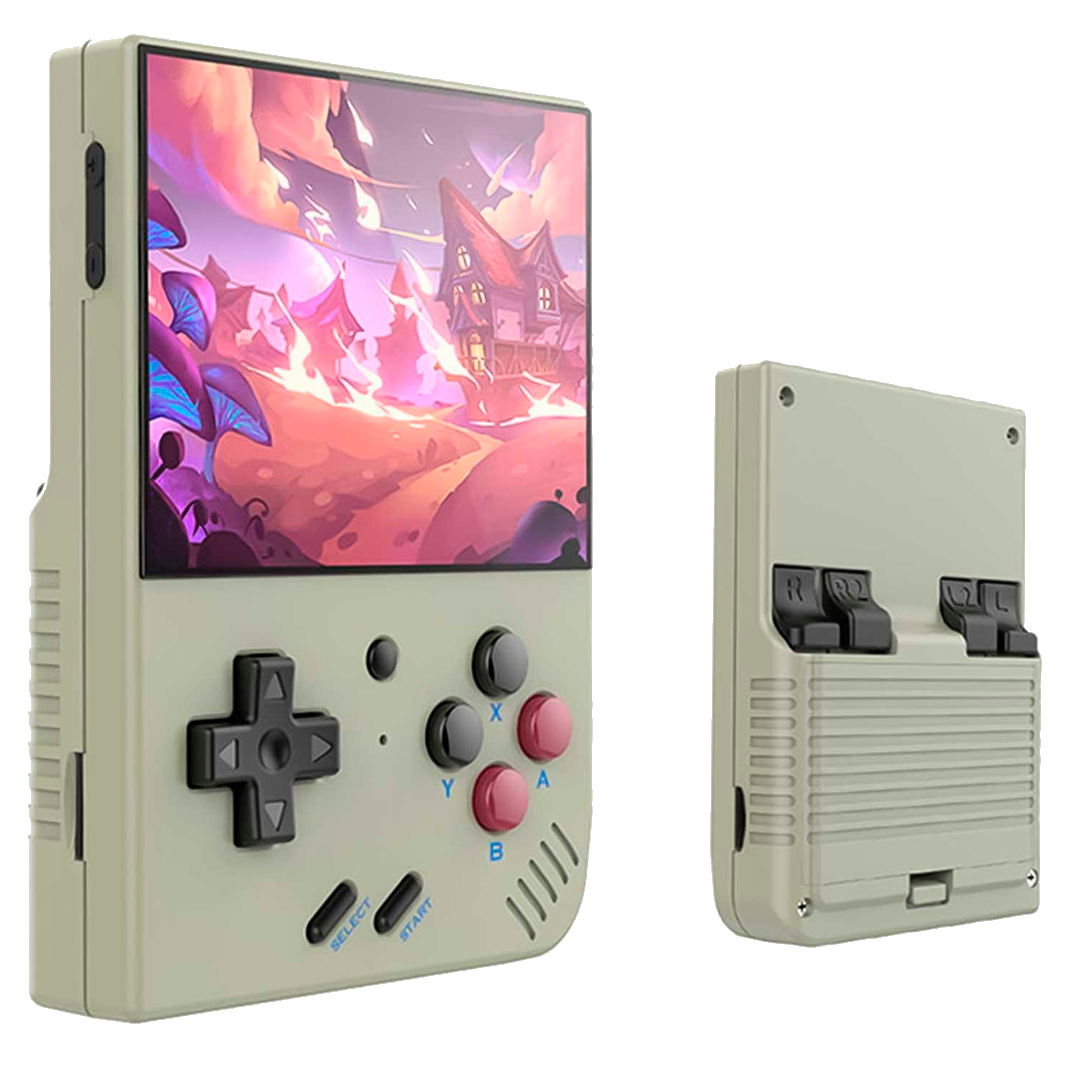 GAME PORTATIL GAME POCKET BOY R33S 64GB 1000 JOGOS 3.5 KHAKI