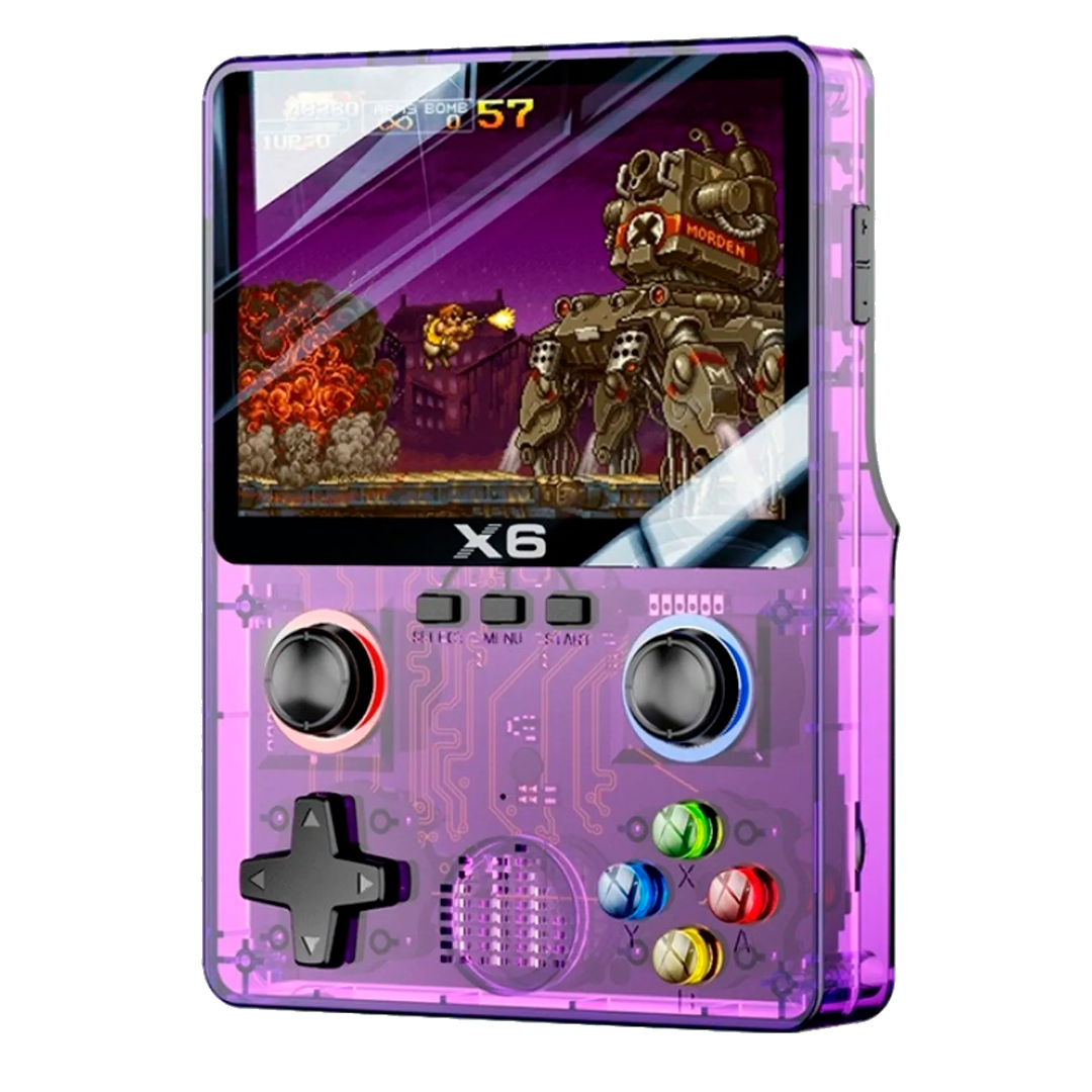 GAME PORTATIL X6 32GB/3.5" AV/TV PURPLE