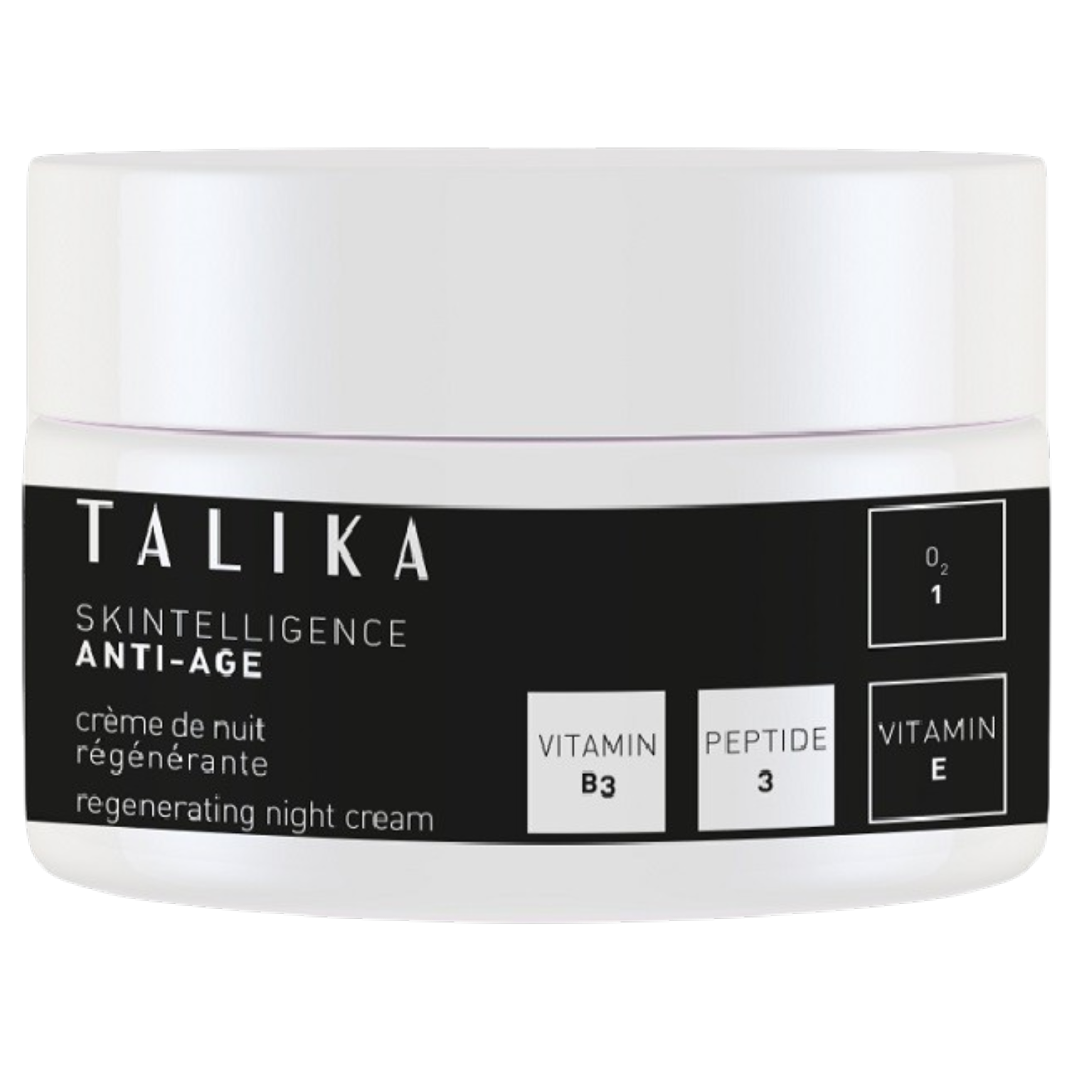 CREME FACIAL TALIKA PARIS SKINTELLIGENCE ANTI-AGE NIGHT 50ML