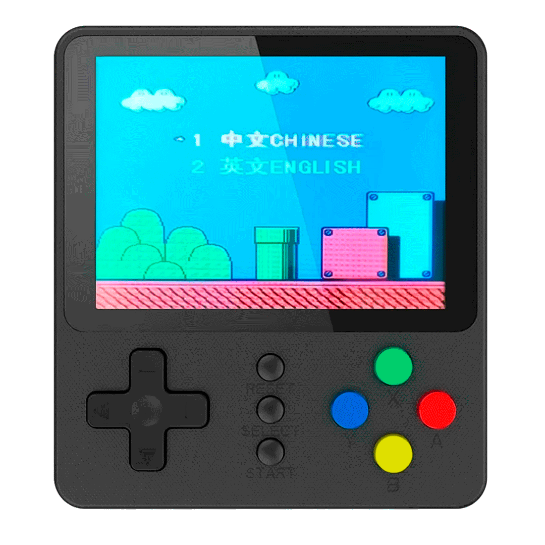 GAME PORTATIL GAME BOY BOX PLUS K5 500 JOGOS 3.0 +CONTROL BLACK