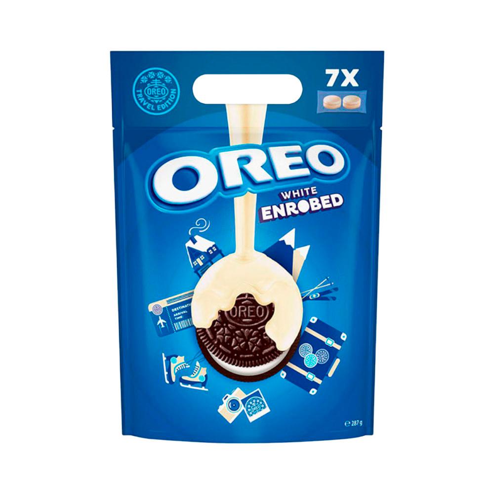 BISCOITO OREO ENROBE WHITE RECHEIO DE CHOCOLATE BRANCO 287G