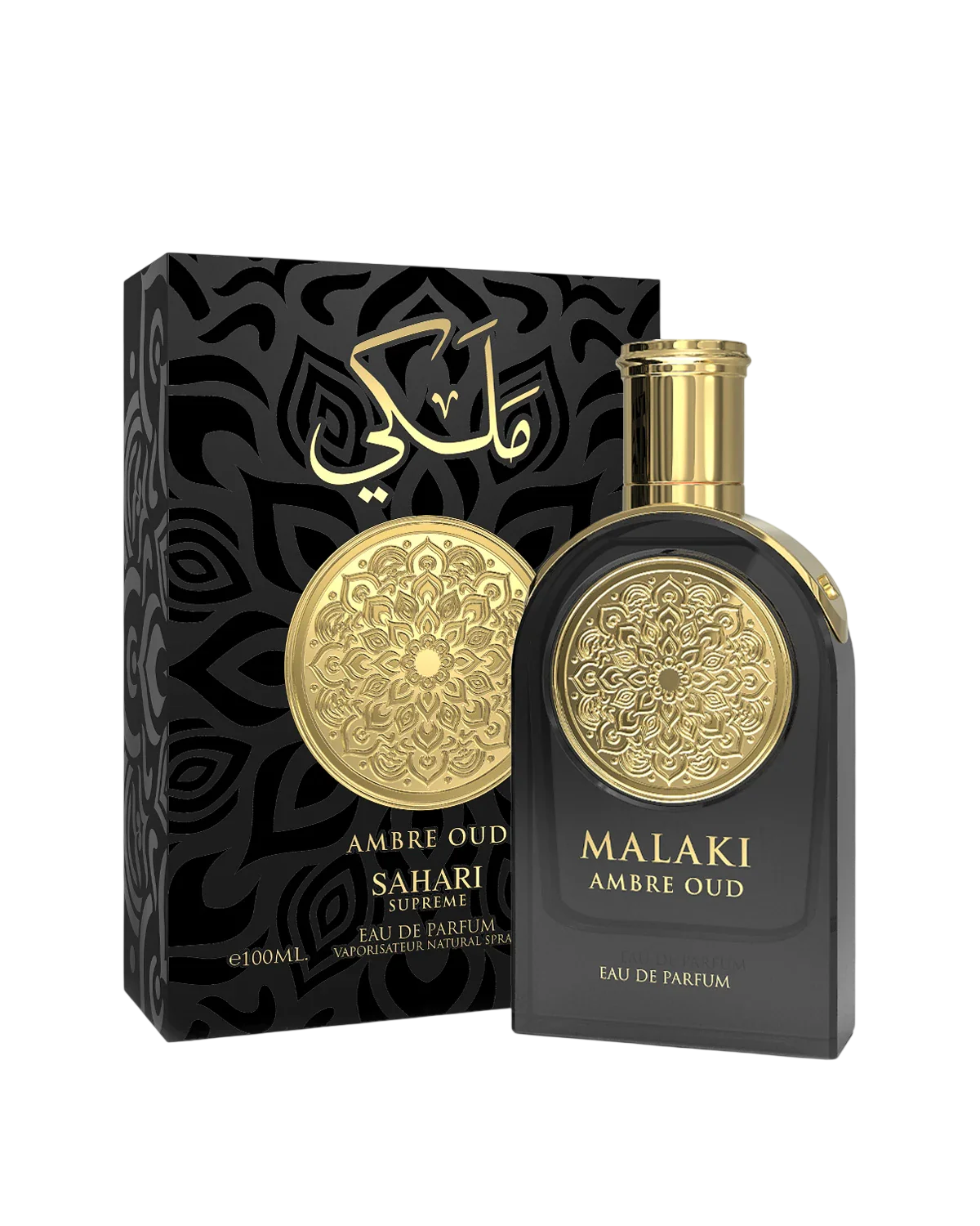 Anúncio: Sahari Supreme Malaki Anber Oud Unisex 100ml EDP 016907